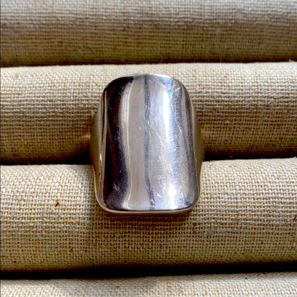 Sterling Silver Flat Ring